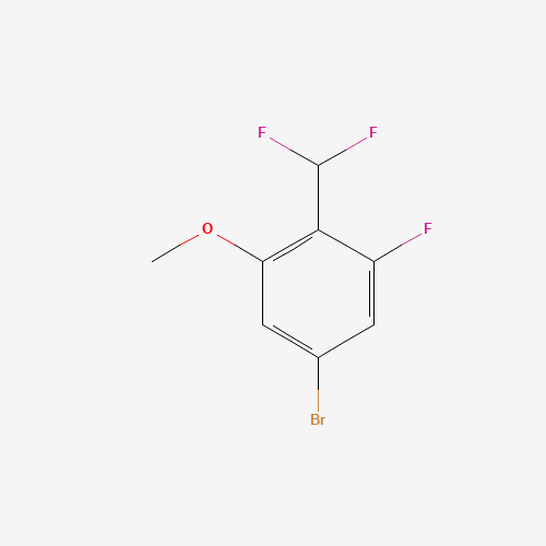 5-Bromo-2-(difluoromethyl)-1-fluoro-3-methoxybenzene