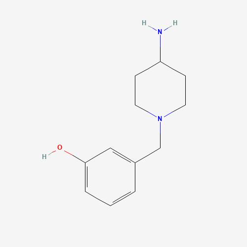 3-((4-Aminopiperidin-1-yl)methyl)phenol