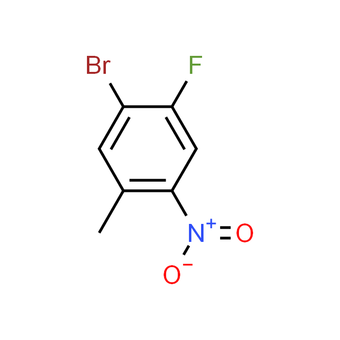 1-Bromo-2-fluoro-5-methyl-4-nitrobenzene