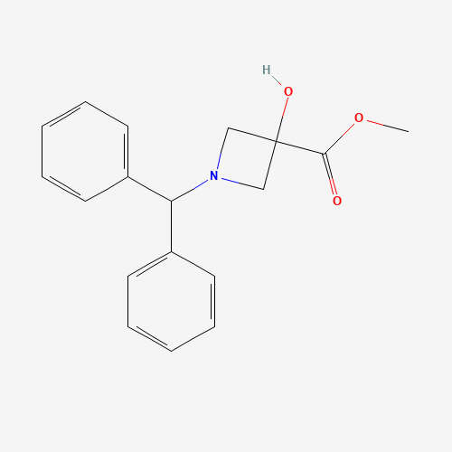 methyl 1-(diphenylmethyl)-3-hydroxyazetidine-3-carboxylate