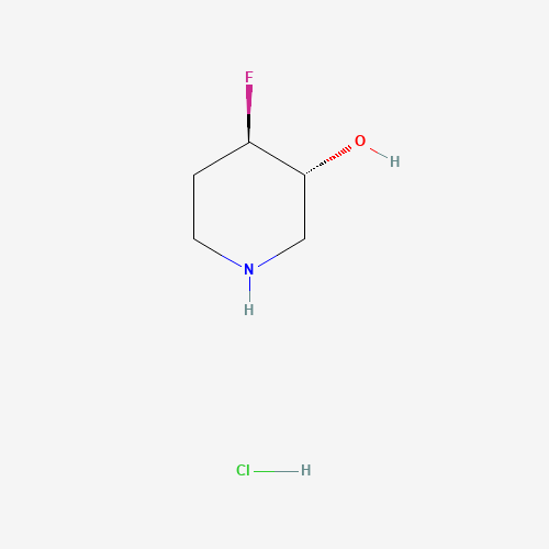 (3R,4R)-rel-4-Fluoropiperidin-3-ol hydrochloride