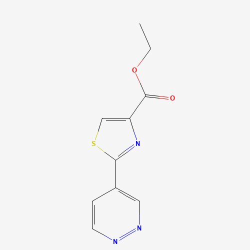 Ethyl 2-(pyridazin-4-yl)thiazole-4-carboxylate