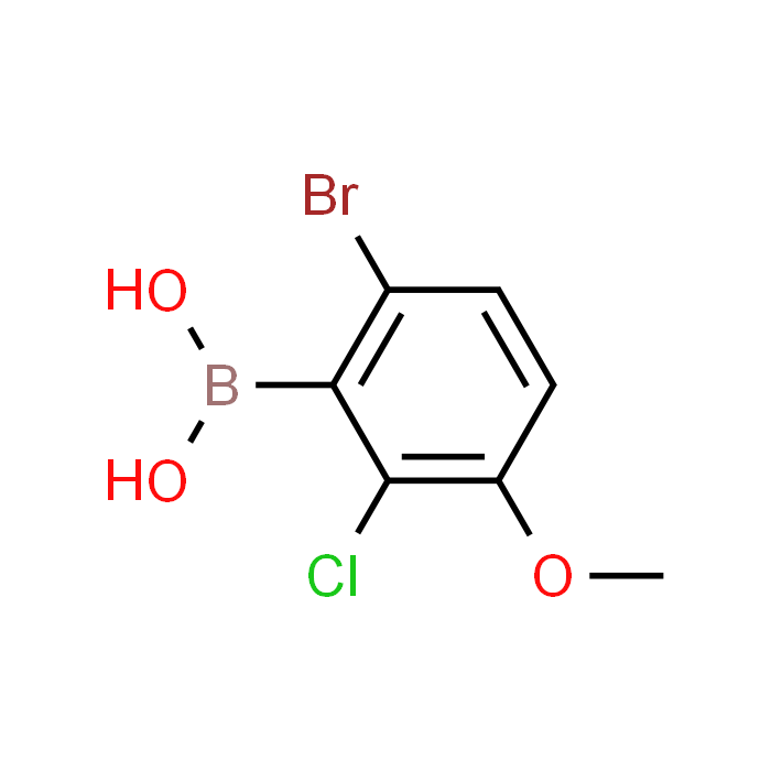 (6-Bromo-2-chloro-3-methoxyphenyl)boronic acid