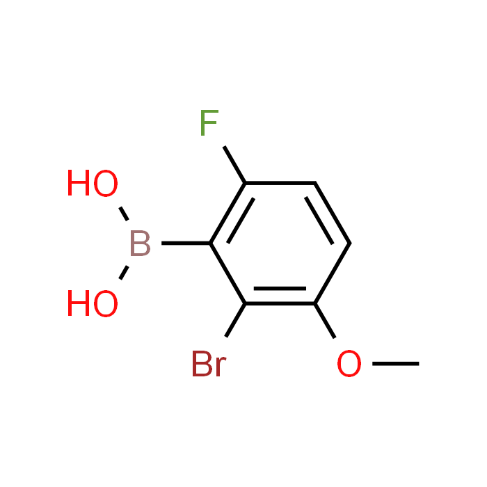 (2-Bromo-6-fluoro-3-methoxyphenyl)boronic acid