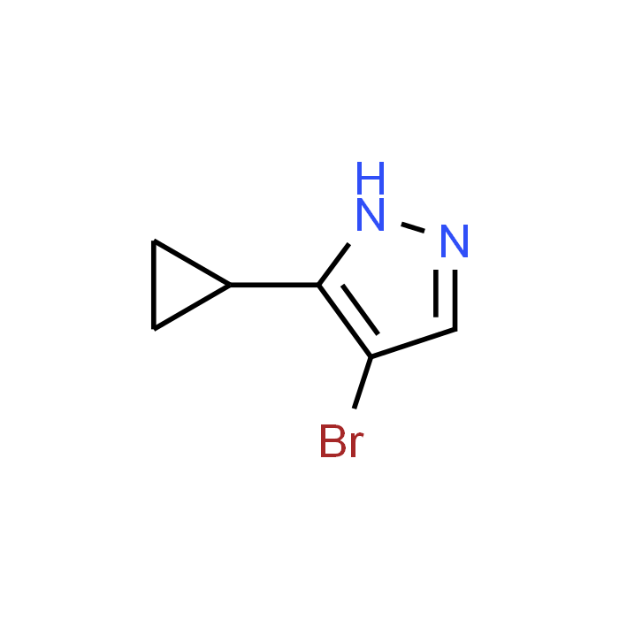 4-Bromo-5-cyclopropyl-1H-pyrazole
