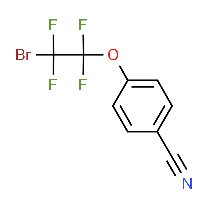 4-(2-Bromo-1,1,2,2-tetrafluoroethoxy)benzonitrile