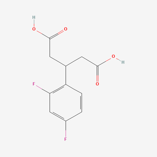 3-(2,4-Difluorophenyl)pentanedioic acid