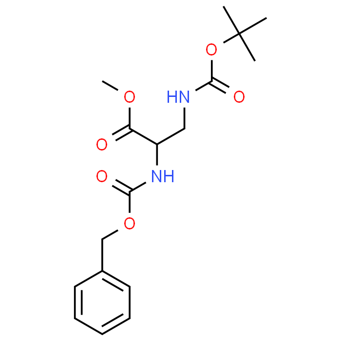 (R)-Methyl 2-(((benzyloxy)carbonyl)amino)-3-((tert-butoxycarbonyl)amino)propanoate