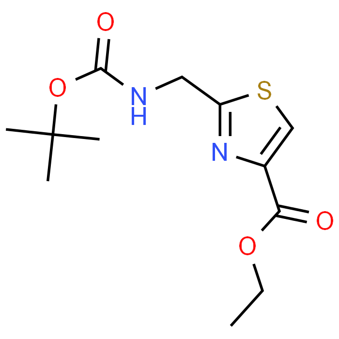 Ethyl 2-(((tert-butoxycarbonyl)amino)methyl)thiazole-4-carboxylate