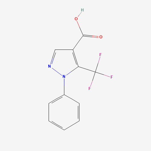 1-Phenyl-5-(trifluoromethyl)-1H-pyrazole-4-carboxylic acid