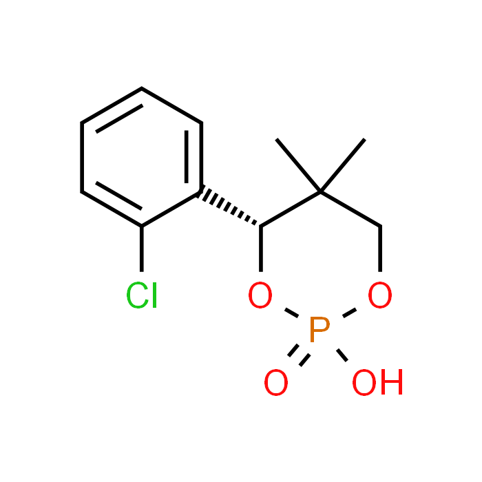 (4S)-4-(2-Chlorophenyl)-2-hydroxy-5,5-dimethyl-1,3,2-dioxaphosphinane 2-oxide
