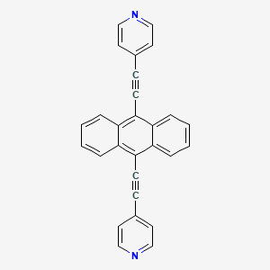 9,10-Bis(pyridin-4-ylethynyl)anthracene