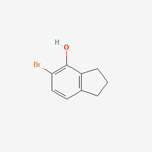 5-Bromo-2,3-dihydro-1H-inden-4-ol
