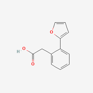 2-(2-(Furan-2-yl)phenyl)acetic acid