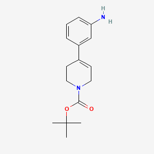 tert-Butyl 4-(3-aminophenyl)-5,6-dihydropyridine-1(2H)-carboxylate