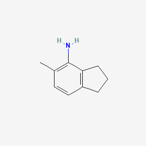 5-Methyl-2,3-dihydro-1H-inden-4-amine