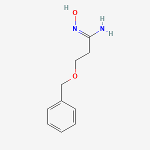 3-(Benzyloxy)-N'-hydroxypropanimidamide