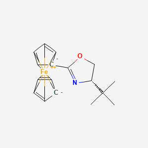 (S)-(5-tert-Butyloxazolidinyl)ferrocene