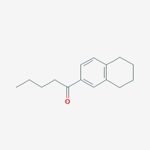 1-(5,6,7,8-Tetrahydronaphthalen-2-yl)pentan-1-one