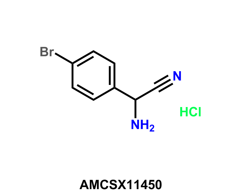 2-Amino-2-(4-bromophenyl)acetonitrile hydrochloride - Achmem