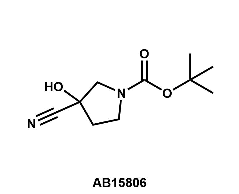 tert-Butyl 3-cyano-3-hydroxypyrrolidine-1-carboxylate - Achmem