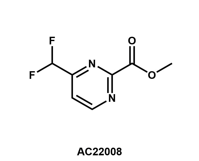 Methyl 4-(difluoromethyl)pyrimidine-2-carboxylate - Achmem