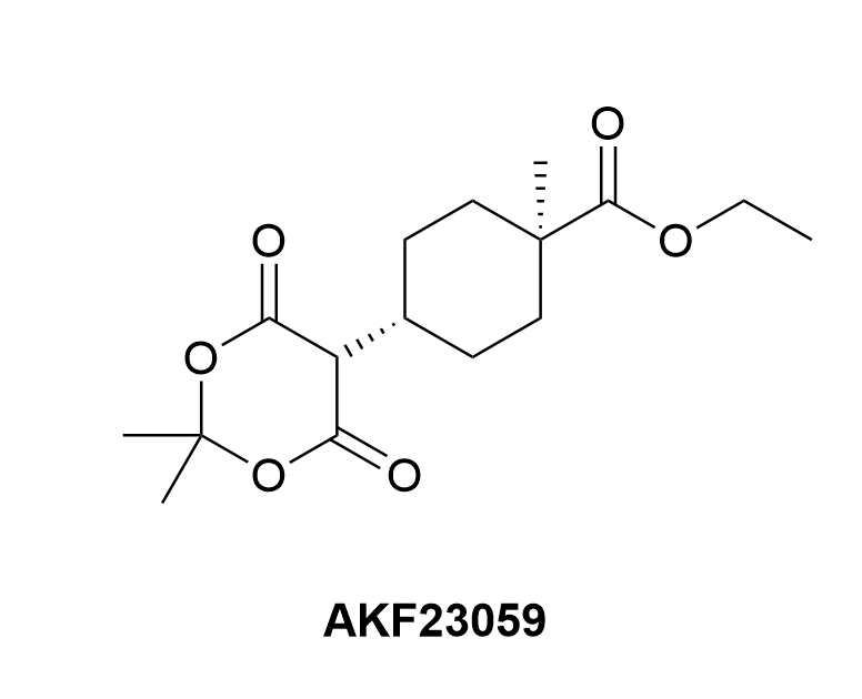 Ethyl (1R,4R)-4-(2,2-dimethyl-4,6-dioxo-1,3-dioxan-5-yl)-1-methylcyclohexane-1-carboxylate
