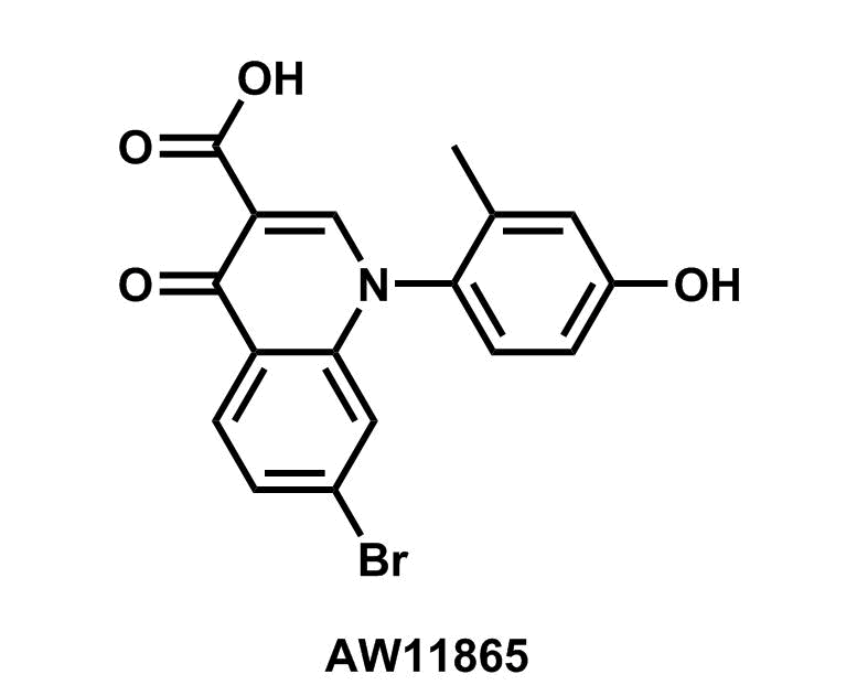 7-Bromo-1-(4-hydroxy-2-methylphenyl)-4-oxo-1,4-dihydroquinoline-3-carboxylic acid