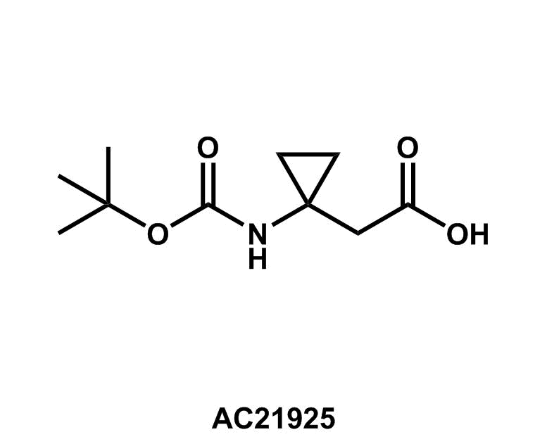 2-(1-((tert-Butoxycarbonyl)amino)cyclopropyl)acetic acid - Achmem