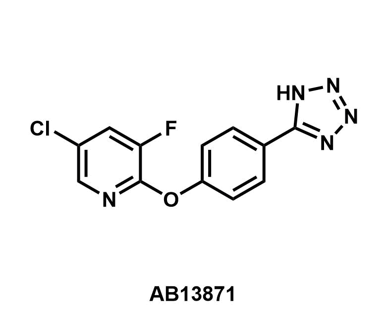 2-(4-(2H-Tetrazol-5-yl)phenoxy)-5-chloro-3-fluoropyridine
