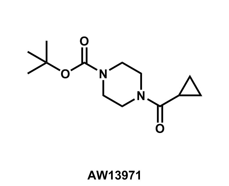 tert-Butyl 4-(cyclopropanecarbonyl)piperazine-1-carboxylate - Achmem