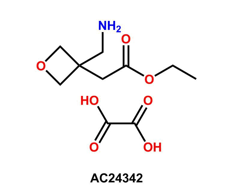 Ethyl 2-(3-(aminomethyl)oxetan-3-yl)acetate oxalate