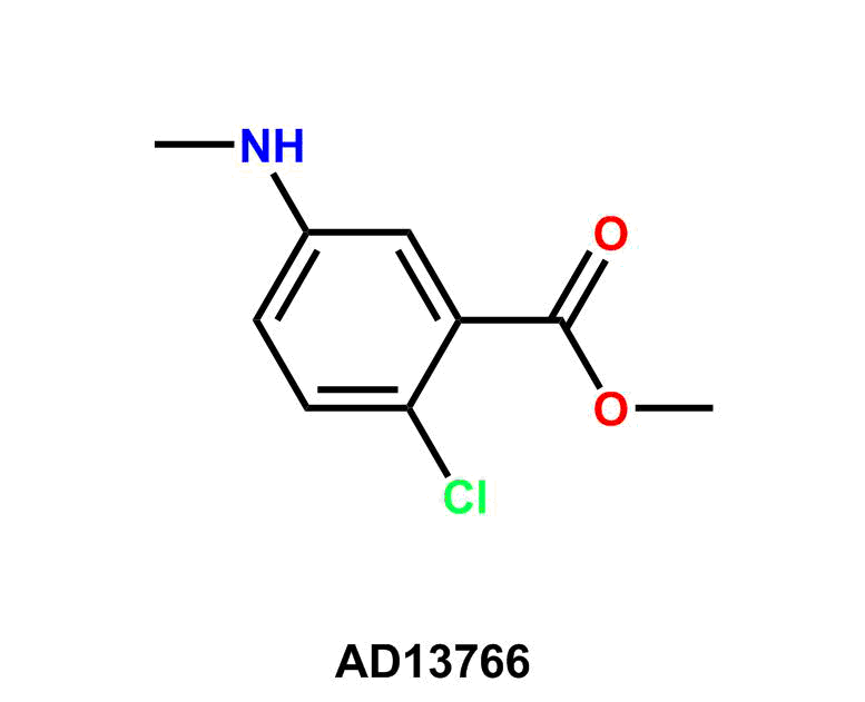 2-Chloro-5-methylamino-benzoic acid methyl ester