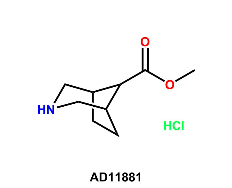 Methyl 3-azabicyclo[3.2.1]octane-8-carboxylate hydrochloride