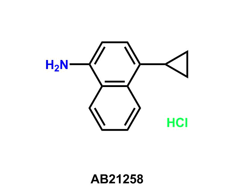 4-Cyclopropylnaphthalen-1-amine HCl