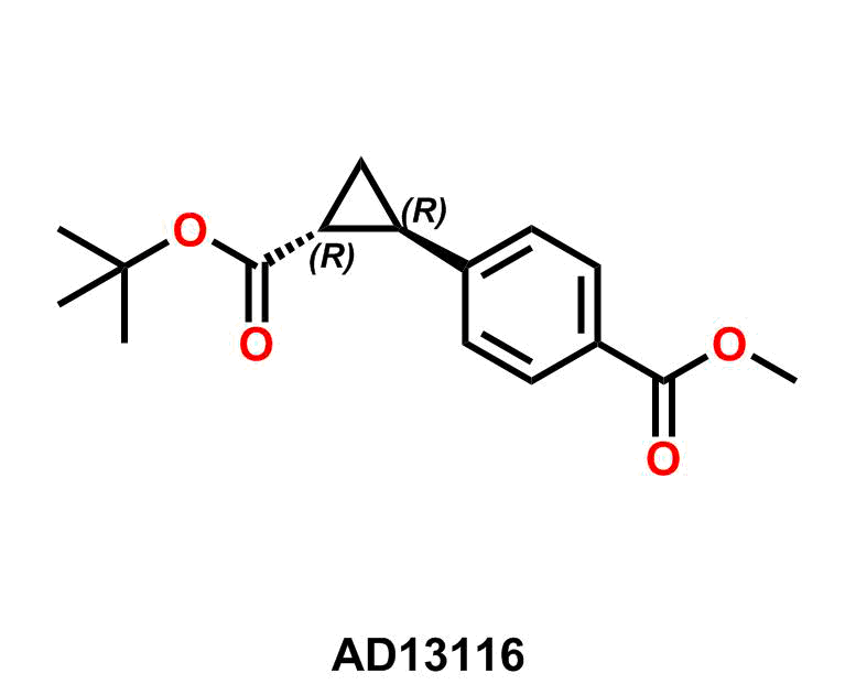 Methyl 4-(trans-2-(tert-butoxycarbonyl)cyclopropyl)benzoate