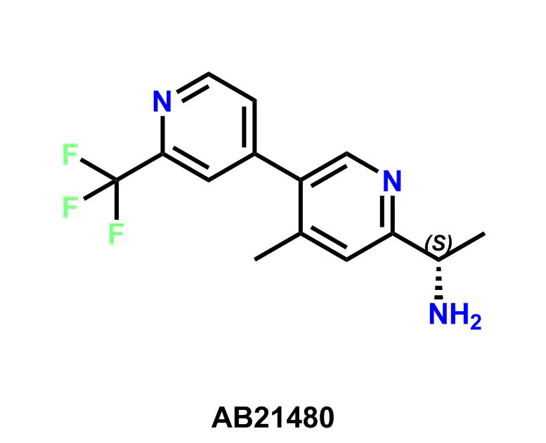 (1S)-1-(4-Methyl-2'-(trifluoromethyl)-[3,4'-bipyridin]-6-yl)ethan-1-amine