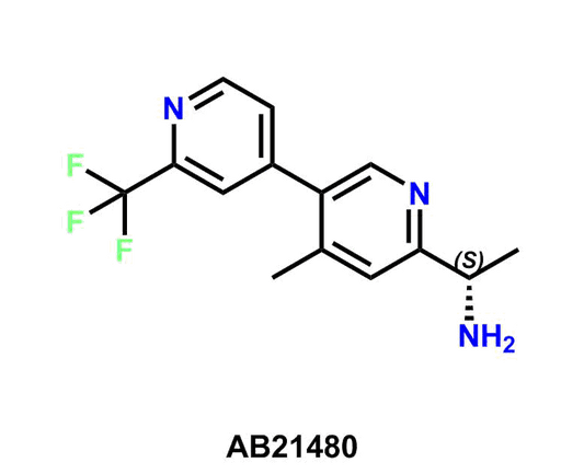 (1S)-1-(4-Methyl-2'-(trifluoromethyl)-[3,4'-bipyridin]-6-yl)ethan-1-amine