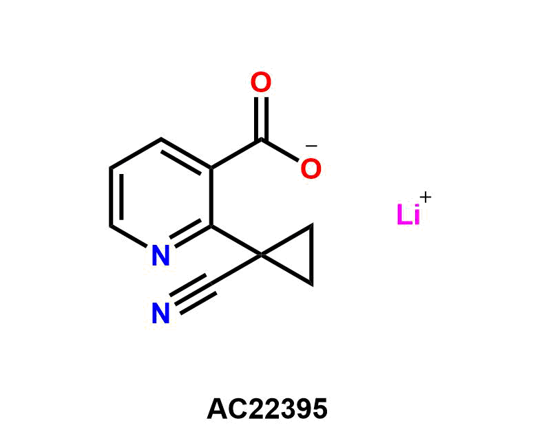 Lithium 2-(1-cyanocyclopropyl)nicotinate