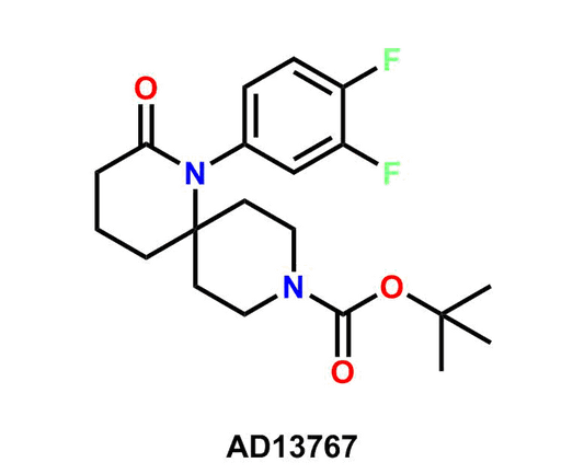 tert-Butyl 1-(3,4-difluorophenyl)-2-oxo-1,9-diazaspiro[5.5]undecane-9-carboxylate