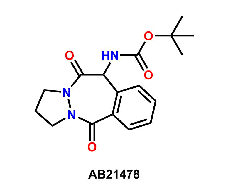 tert-Butyl (5,11-dioxo-2,3,10,11-tetrahydro-1H,5H-benzo[d]pyrazolo[1,2-a][1,2]diazepin-10-yl)carbamate