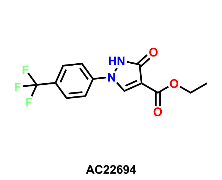 Ethyl 3-hydroxy-1-(4-(trifluoromethyl)phenyl)-1H-pyrazole-4-carboxylate