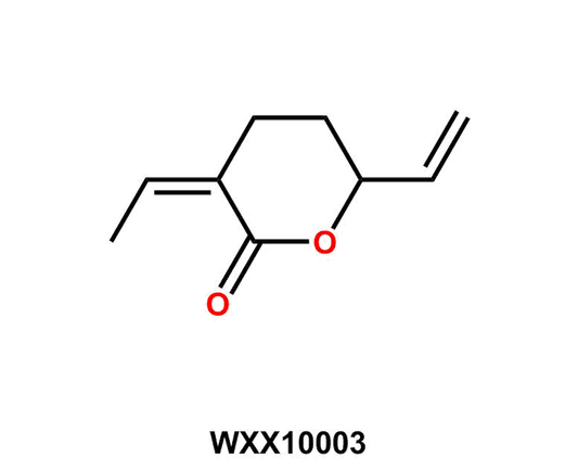 2H-Pyran-2-one, 6-ethenyl-3-ethylidenetetrahydro-