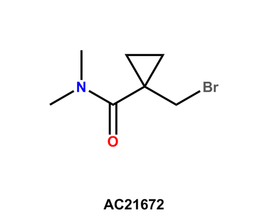 1-(Bromomethyl)-N,N-dimethylcyclopropanecarboxamide