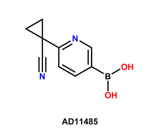(6-(1-Cyanocyclopropyl)pyridin-3-yl)boronic acid