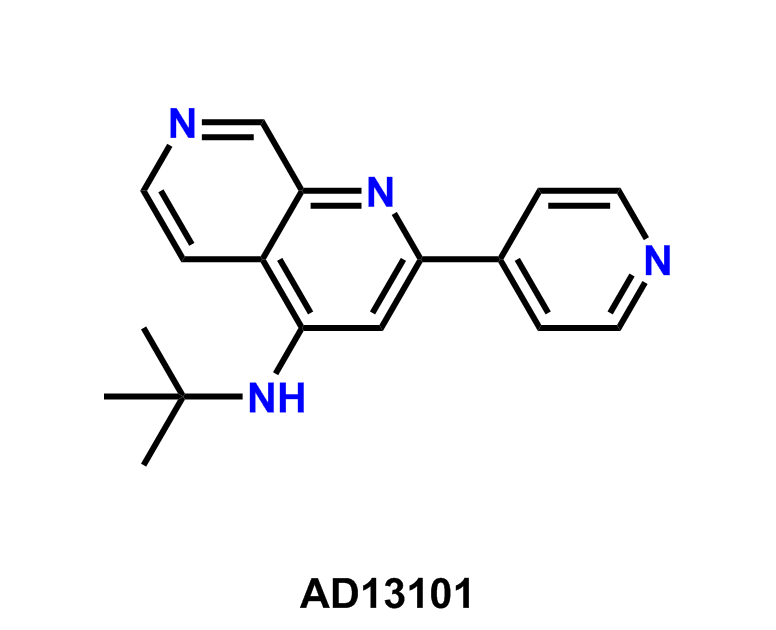 N-(tert-Butyl)-2-(pyridin-4-yl)-1,7-naphthyridin-4-amine