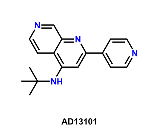 N-(tert-Butyl)-2-(pyridin-4-yl)-1,7-naphthyridin-4-amine