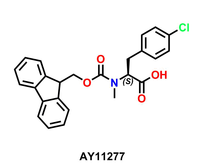 (S)-2-((((9H-Fluoren-9-yl)methoxy)carbonyl)(methyl)amino)-3-(4-chlorophenyl)propanoic acid