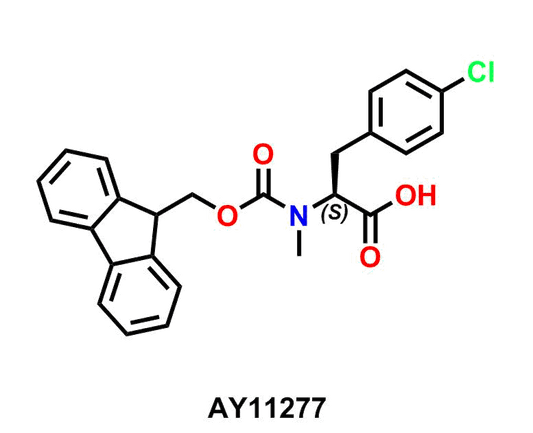 (S)-2-((((9H-Fluoren-9-yl)methoxy)carbonyl)(methyl)amino)-3-(4-chlorophenyl)propanoic acid