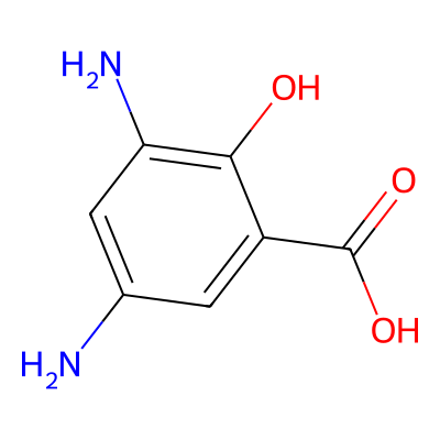 3,5-Diamino-2-hydroxybenzoic acid